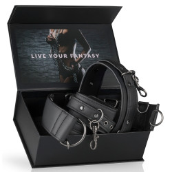 EasyToys Fetish Collection Collier et menottes Restraint Set Simili